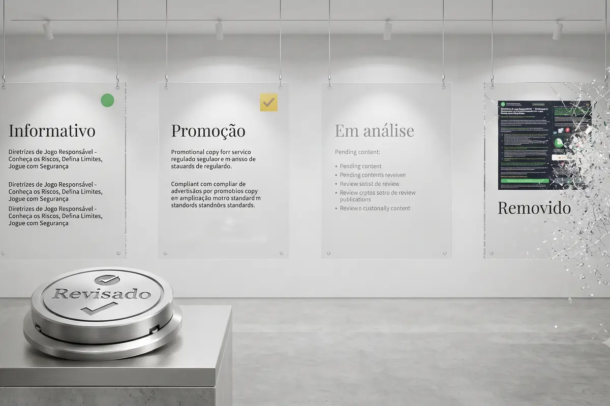 O que muda para creators que falavam de apostas